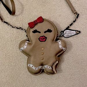 Betsey Johnson Gingerbread Purse
